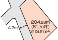 岡山市中区江崎　土地　1200万円　大建地所NX